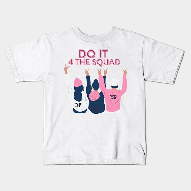 MTC Do it for the squad Kids T-Shirt by Melanictees